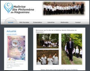 Site officiel de la Maîtrise Sainte-Philomène de Haguenau